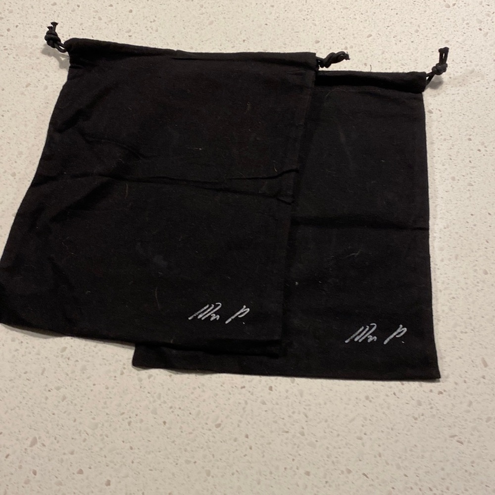 🌷 Lot of 1 MR P PORTER black shoe dust bags